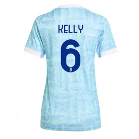 Juventus Lloyd Kelly #6 Borte skjorte til dame 2025-26 Kortermet